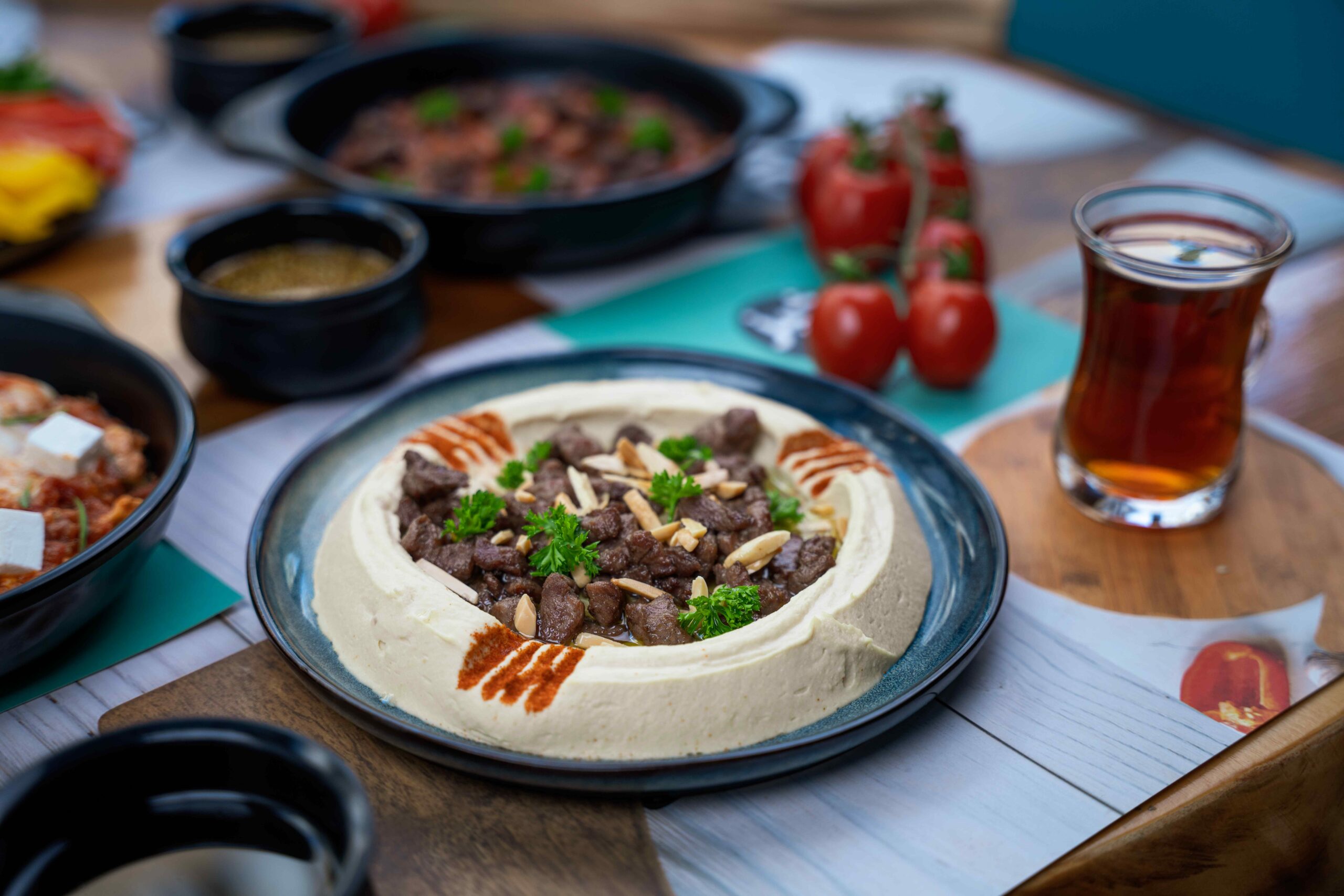 Hummus With Meat    حمص باللحمة